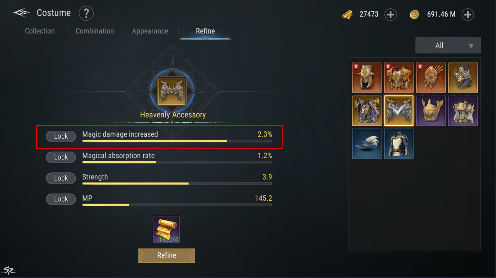 Magic damage increased - Costume.png